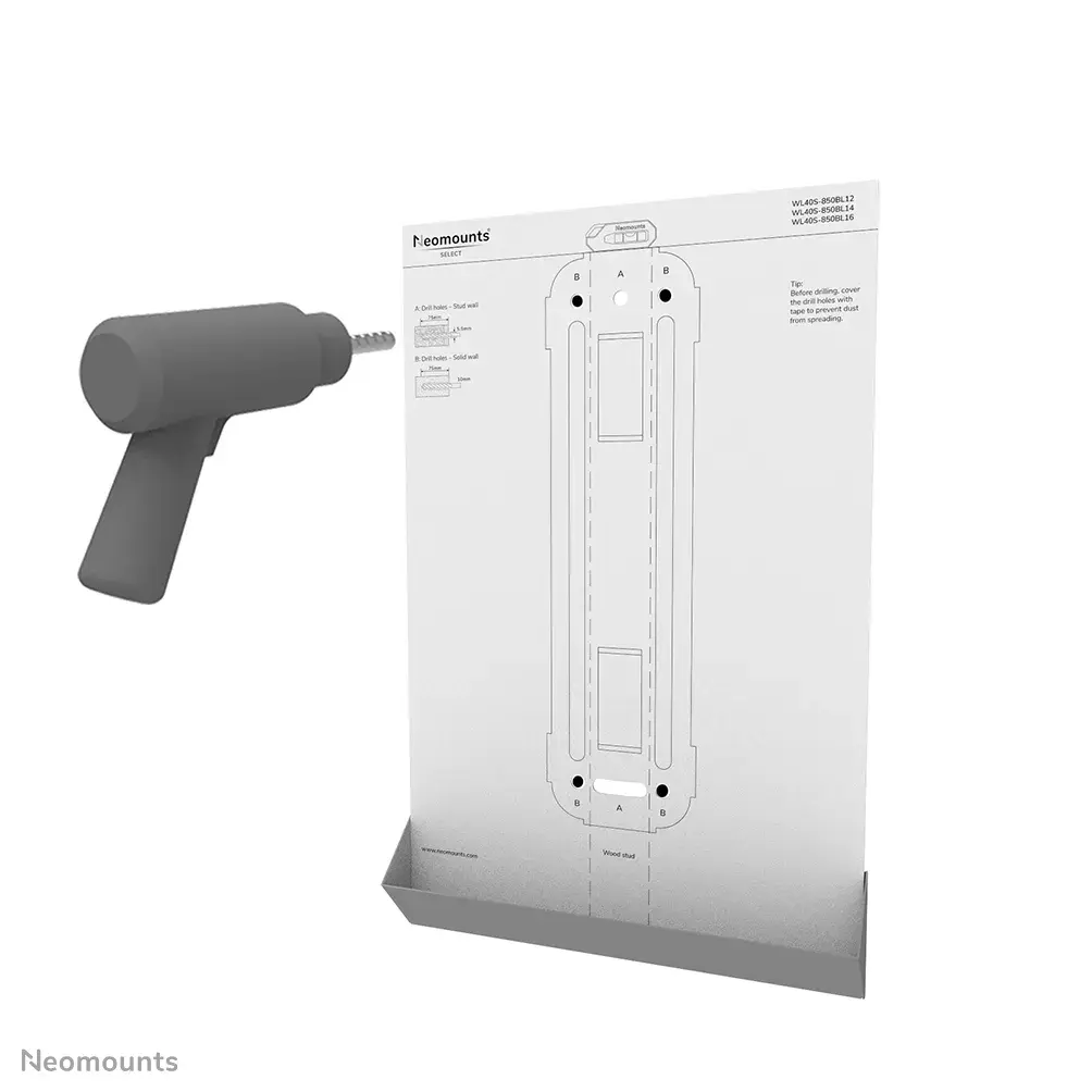 Neomounts TV sienas stiprinājums WL40S-850BL16 Photo 15