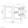 Neomounts TV sienas stiprinājums WL40S-850BL16 Photo 20