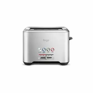 Toaster Sage BTA720BSS — 4-slice stainless steel, variable browning, bagel and defrost functions