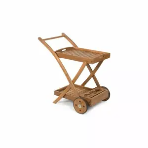 Serving trolley Fieldmann FDZN 4050-T — compact mobile food and drink cart