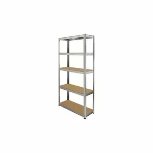 Металлическая стойка Fieldmann FDR 1800, размеры 180×90×40 см, напольный стеллаж
