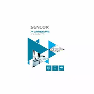Laminēšanas plēve SENCOR SLA FA4M200 A4 200 mikronu 25 gab.