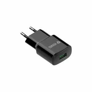 USB-C Charger YENKEE YAC 2023BK 18W 3A Quick Charge 3.0