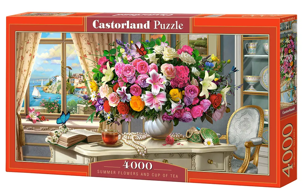 Castorland Summer Flowers and Cup of