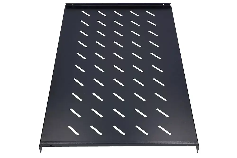 Rack shelf Extralink 1U 750mm Black Photo 2