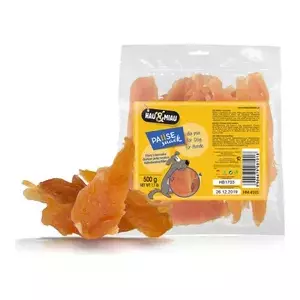 Корм для собак hau & miau куриные джерки 500 г