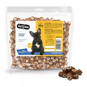 Pet food can - hau & miau HAU & MIAU fish meat rings, 500 g