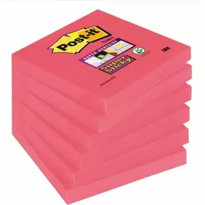 Post-IT Super Sticky Notes 76×76 mm Pink — Post-IT 90 sheets