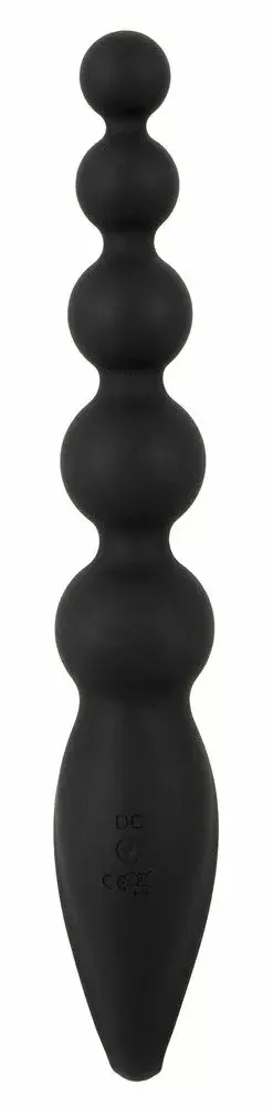 Анальные бусы ANOS Silicone Black — 7 режимов Photo 4