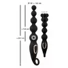 Анальные бусы ANOS Silicone Black — 7 режимов Photo 9