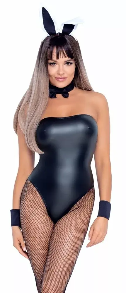 Cottelli Collection Body XL Bunny 24709691051 — lielizmēra bodi Photo 3