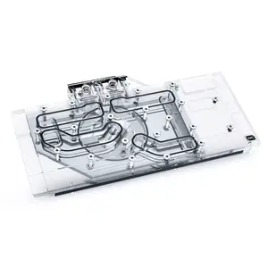 Задняя панель Alphacool 18659 акрил медь никель черный прозрачный RGB 5V