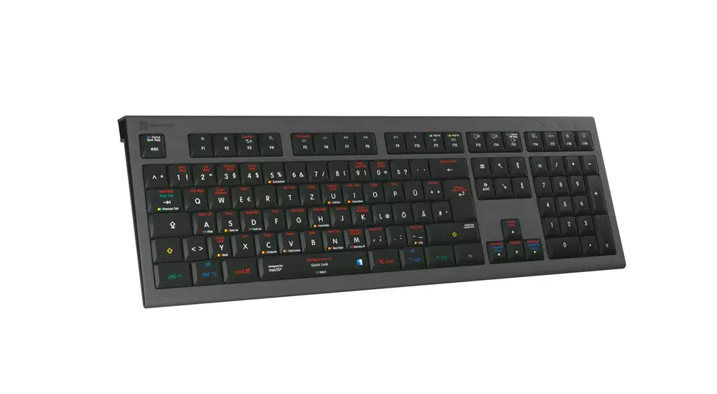 Игровая клавиатура Logickeyboard LKB-OSX-A2M-DE Photo 4