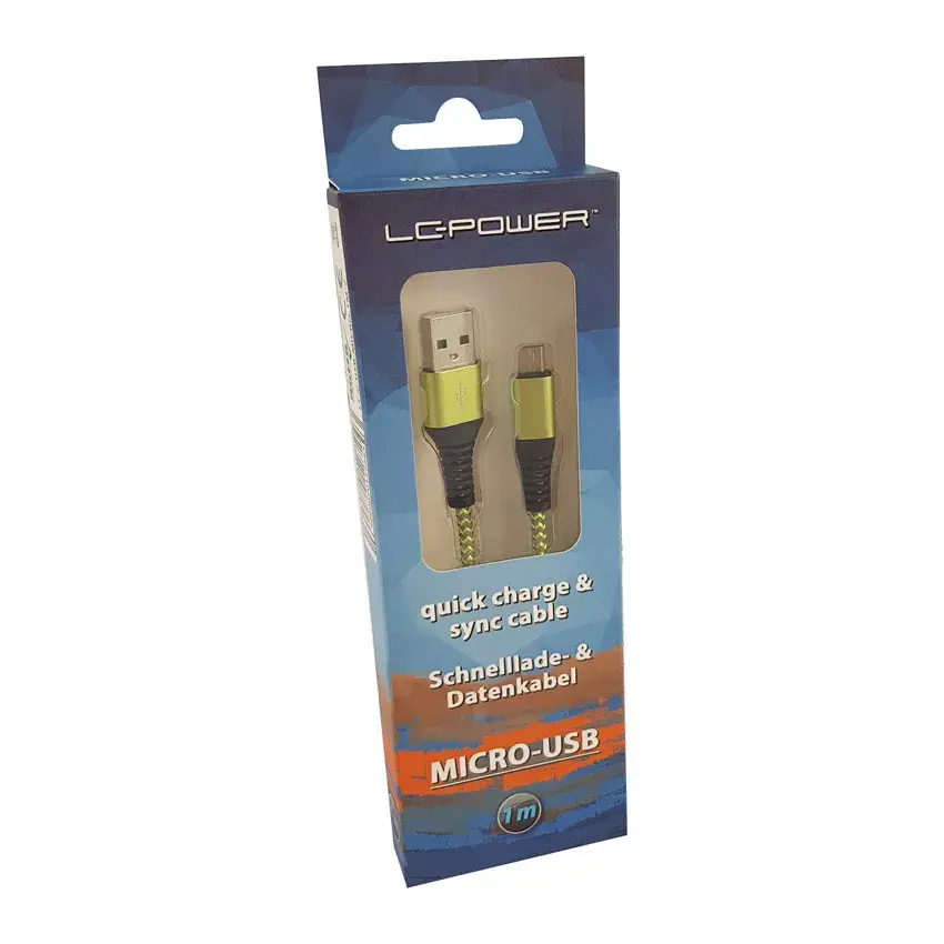 USB кабель LC-Power LC-C-USB-MICRO-1M-7 Photo 3