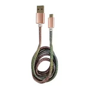 USB kabelis LC-Power LC-C-USB-MICRO-1M-4 1m USB A Micro-USB B Daudzkrāsains