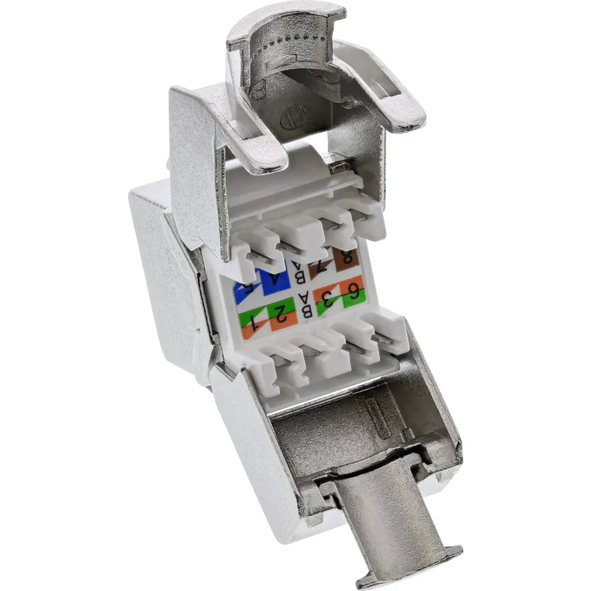 InLine RJ45 Keystone Jack Snap-In module Cat.8.1 Photo 3