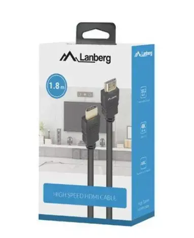 LANBERG HDMI kabelis v1.4 1.8 m Photo 3