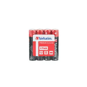 Батарея Alkaline Verbatim AAA 4-Pack 44.5mm Высота