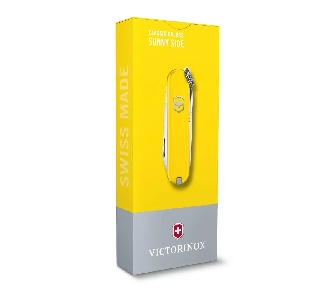 Multi-tool nazis Victorinox Classic SD Dzeltena