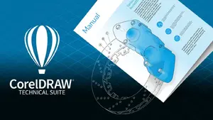 COREL CorelDRAW Technical Suite Graphic Editor Volume Licence 1 Year Multilingual for Windows