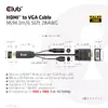 CLUB3D HDMI на VGA Кабель M/M 2м Photo 5