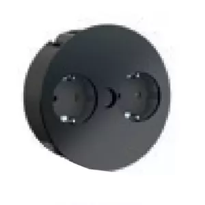 Удлинитель Bachmann TWIST 2 м 2 AC розетки Внутренний Черный