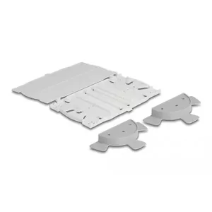 DeLOCK Fiber Optic Splice Cassette 24 fibers white Grey White Plastic 179x100x9mm
