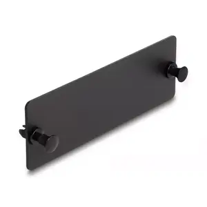 DeLOCK Fiber Optic Blind Panel black 109mm Metal