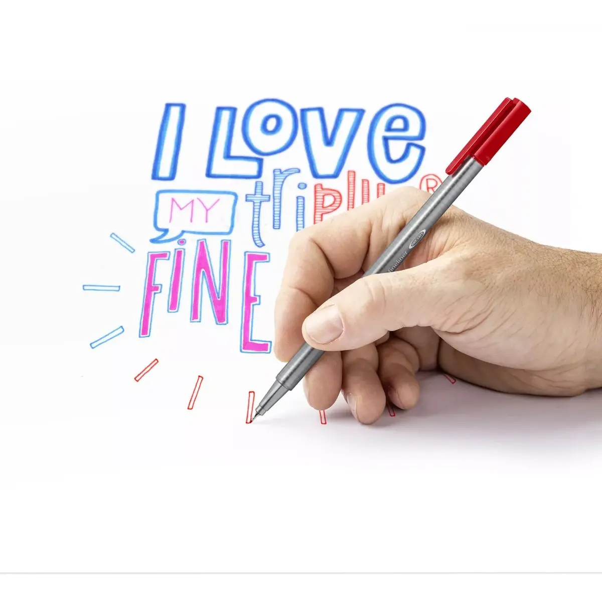 Staedtler triplus 334 fineliner set of 10 Photo 4