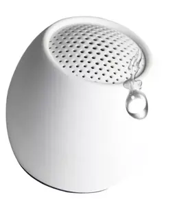 Portatīvais mono skaļrunis Boompods Zero — balts, 3 W RMS, 3 cm skaļrunis, IPX6, 5 stundu akumulators