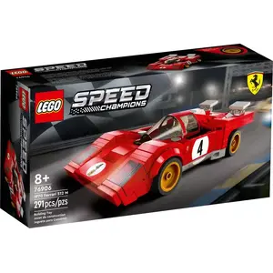LEGO Speed Champions set 1970 Ferrari 512 M 76906 — LEGO branded model kit, collectible car build