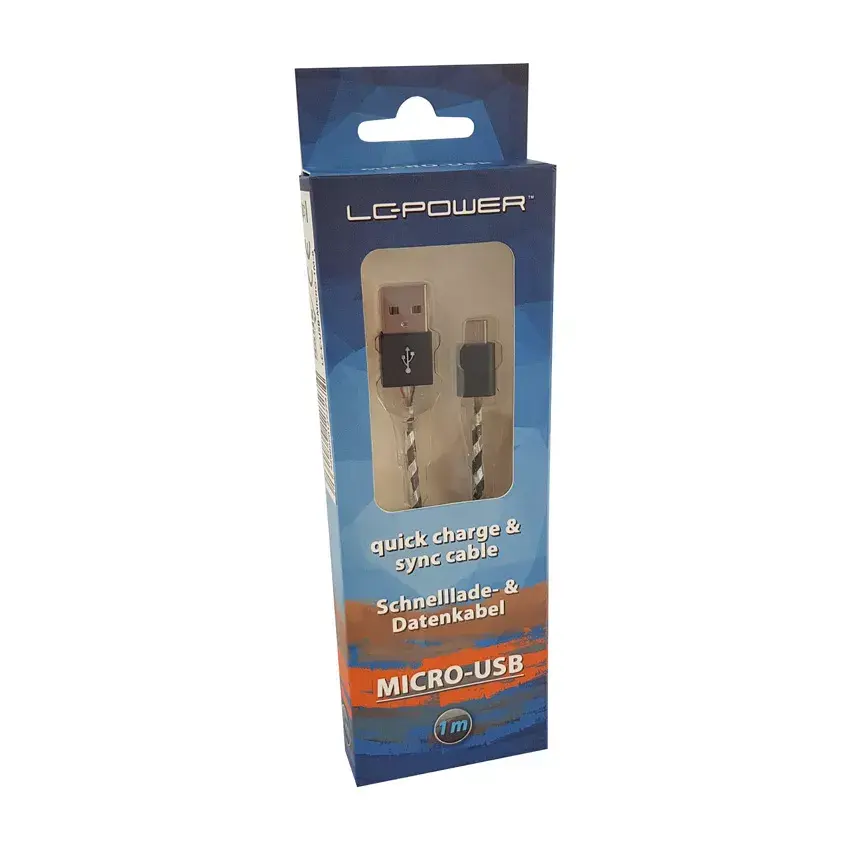 USB кабель LC-Power LC-C-USB-MICRO-1M-8 Photo 3
