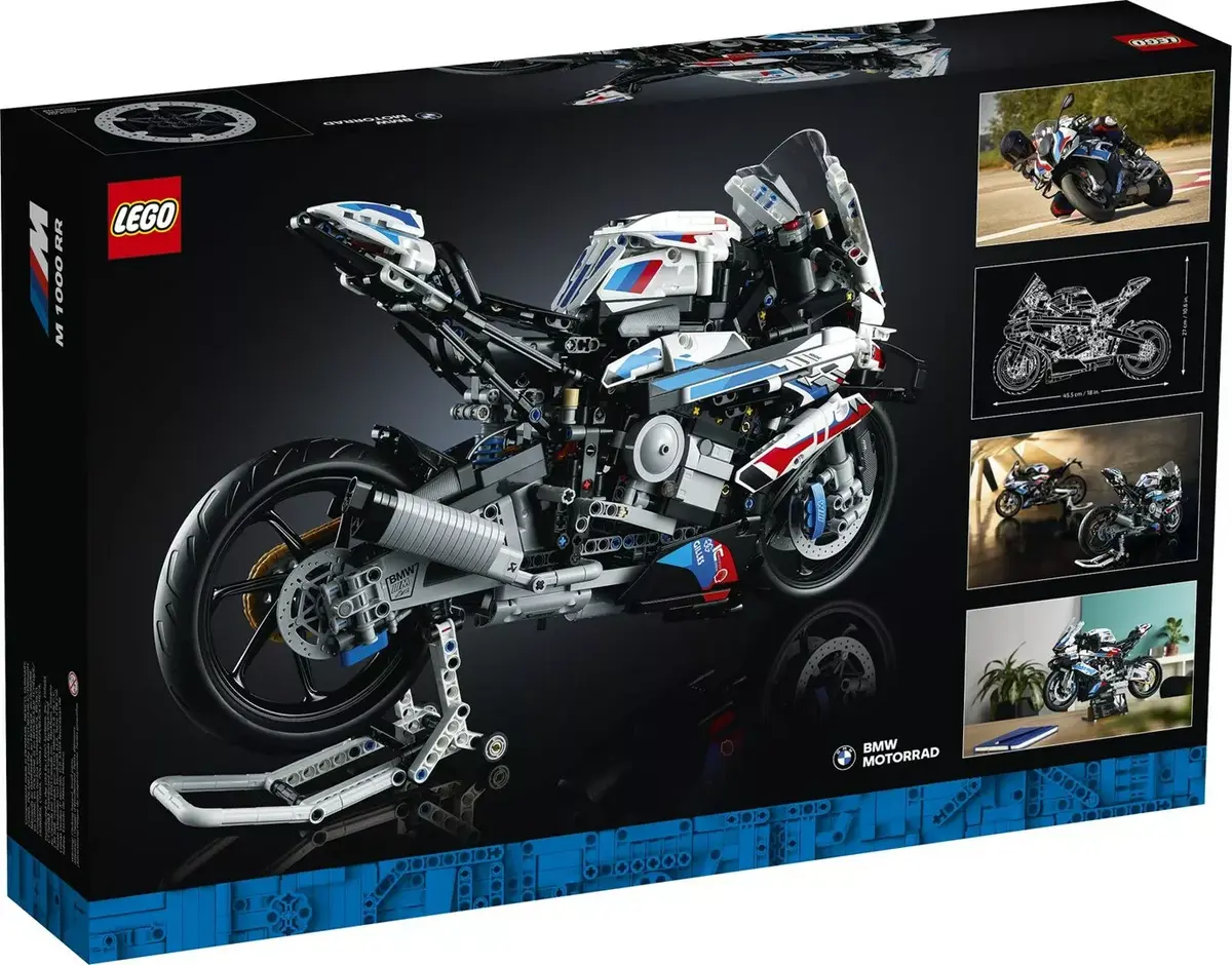 LEGO Technic BMW M1000RR 42130 motorcycle model Photo 7