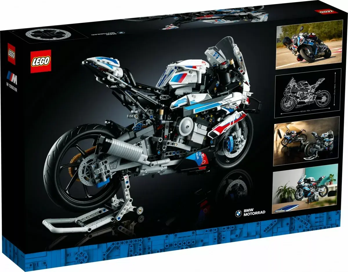 LEGO Technic BMW M1000RR 42130 motorcycle model Photo 9