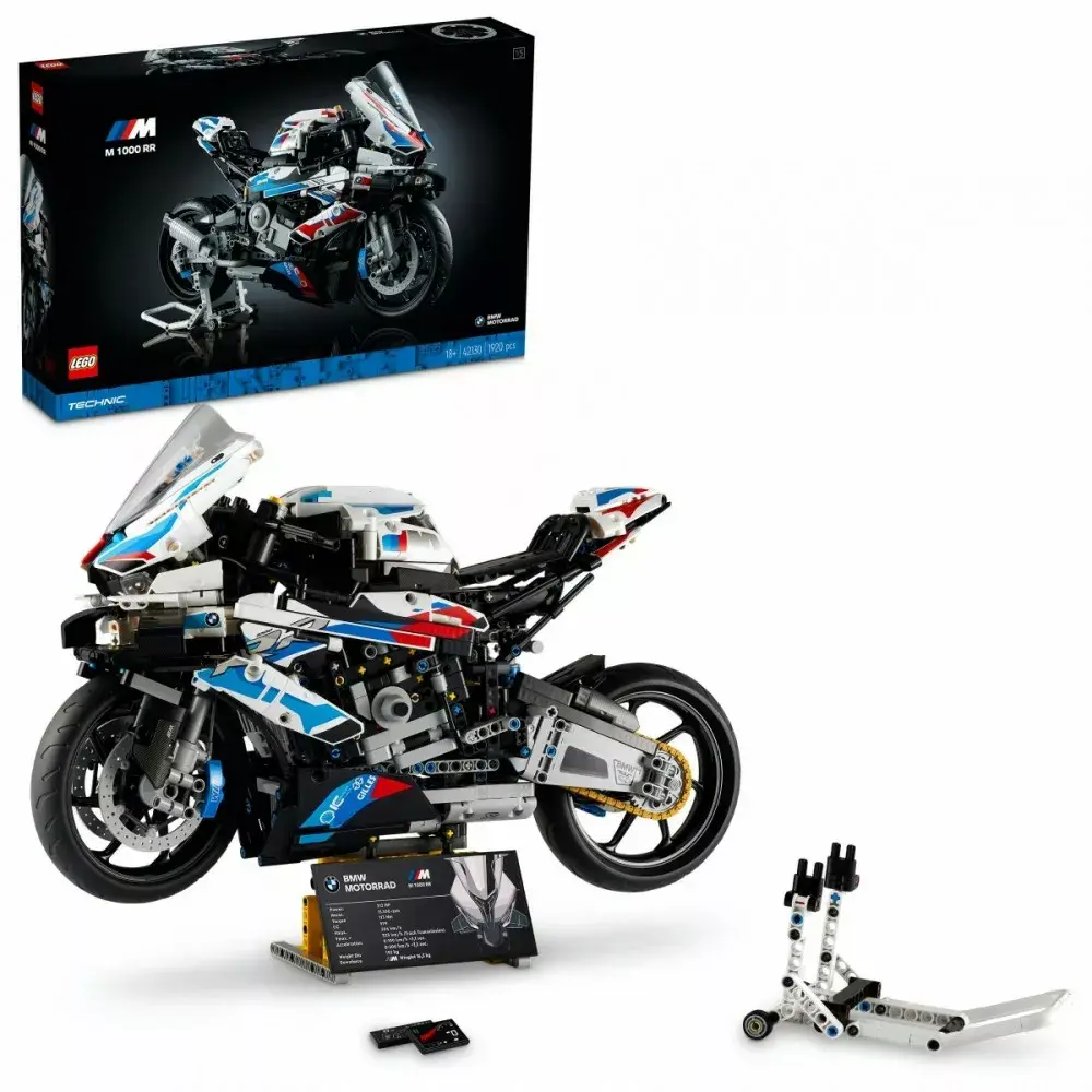 LEGO Technic BMW M1000RR 42130 motorcycle model Photo 12