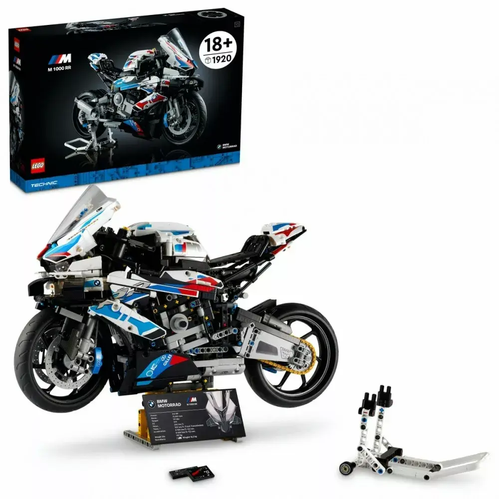 LEGO Technic BMW M1000RR 42130 motorcycle model Photo 13