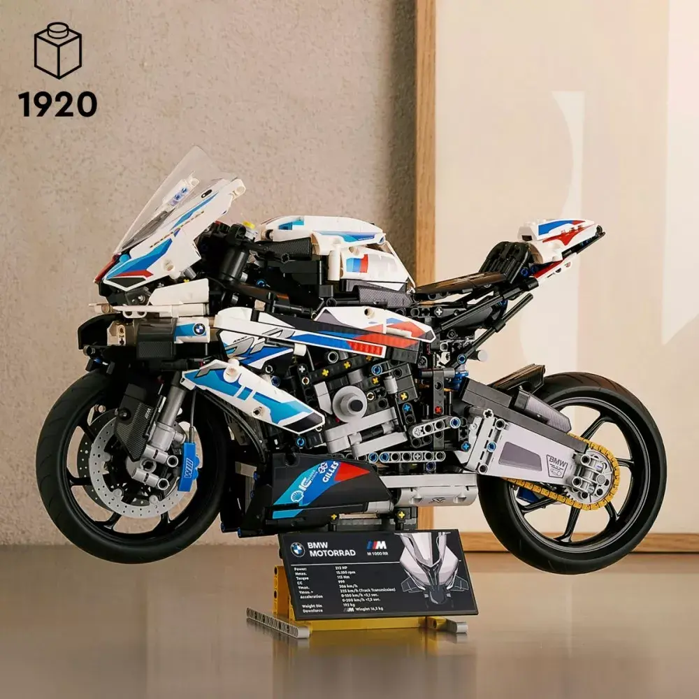 LEGO Technic BMW M1000RR 42130 motorcycle model Photo 16