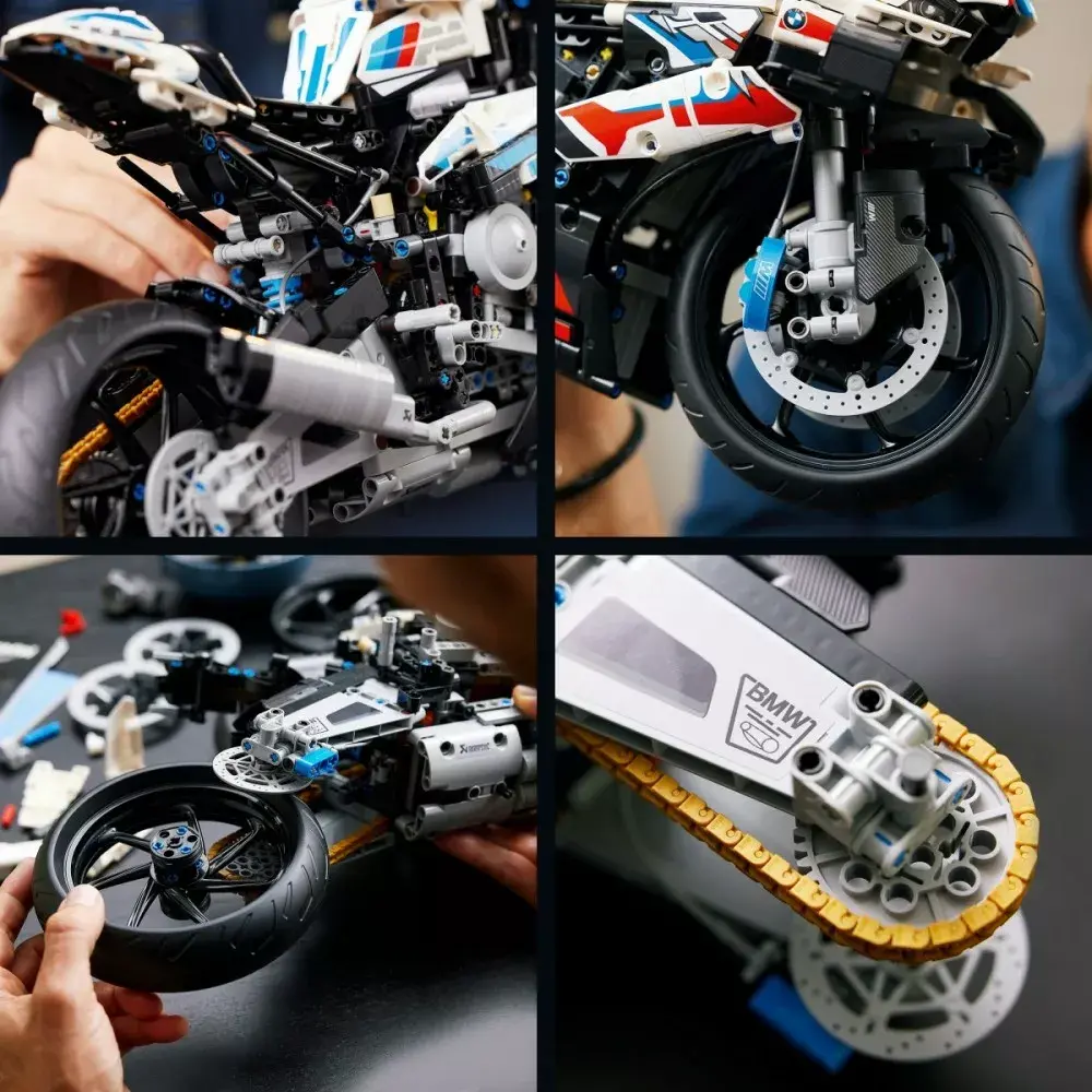 LEGO Technic BMW M1000RR 42130 motorcycle model Photo 17