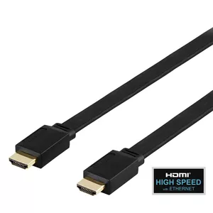 HDMI cable DELTACO 1 m — 4K UHD support, HDMI standard