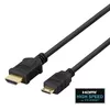 DELTACO HDMI to mini HDMI cable 2 m Photo 2