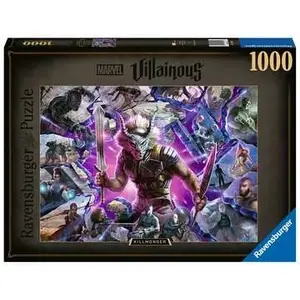 Пазл Ravensburger Marvel Villainous Killmonger 1000 шт., ширина 700 мм, 14+ лет