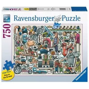 Пазл Ravensburger Athletic Fit — 750 деталей, ширина 800 мм, 12+