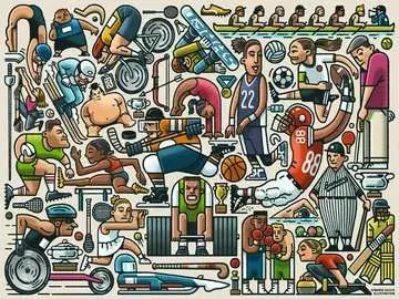 Ravensburger Athletic Fit 750-piece puzzle Photo 2