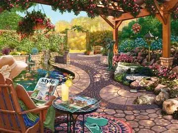 Ravensburger Cozy Backyard Bliss контурный пазл Photo 2