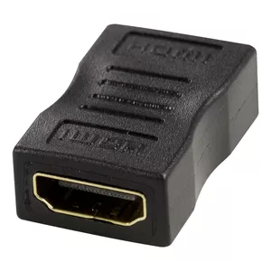 HDMI adapter DELTACO HDMI-12-K 4K UHD gold-plated connectors, female-to-female