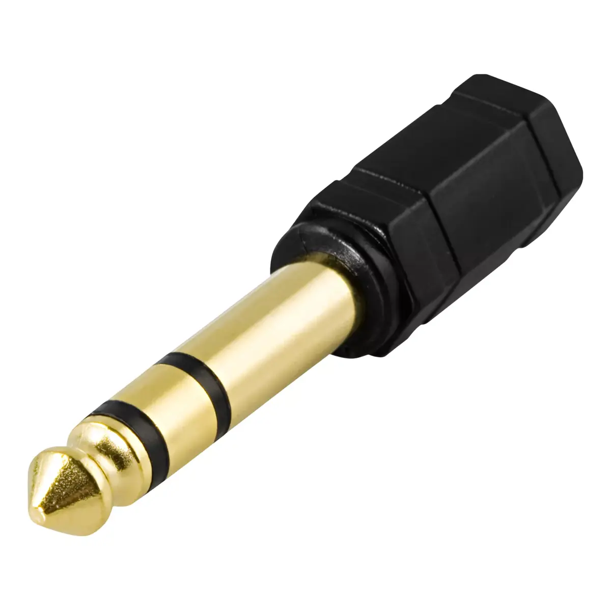 DELTACO AD-1-K 3.5mm female to 6.3mm male adapter Photo 3