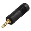 Austiņu adapteris DELTACO AD-2-K 6.3 mm → 3.5 mm Photo 4