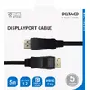 DELTACO DisplayPort kabelis DP-1050-K 5 m Photo 3