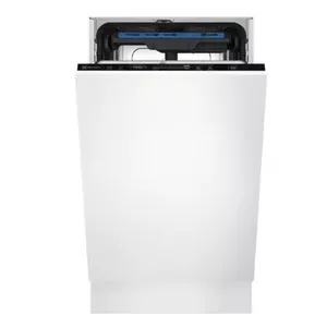 Built-in dishwasher Electrolux EEM43200L, slim 45 cm, 10 place settings, 44 dB, 8 programs