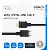 DELTACO HDMI kabelis HDMI-1060-K 7 m Photo 3